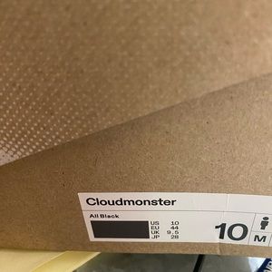 Brand New Cloud Monster Running Shoes. NEVER WORN